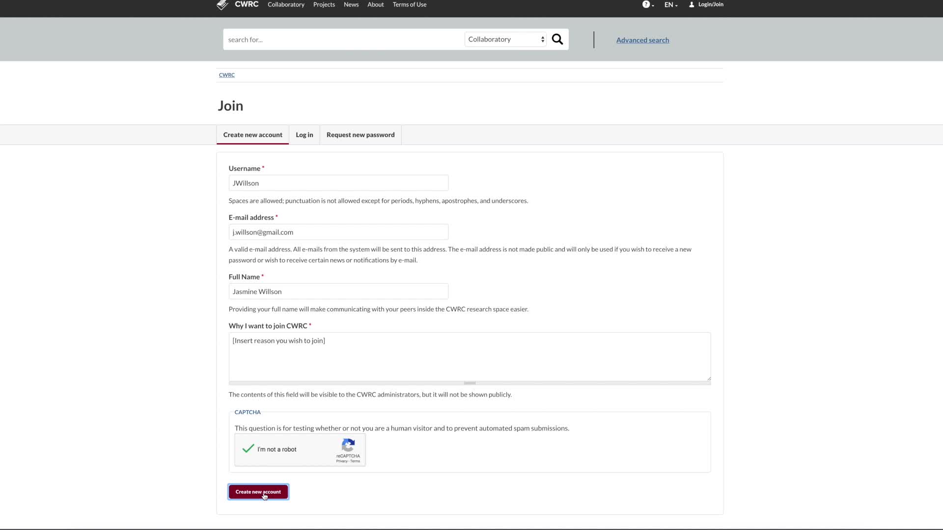 How to Create a CWRC Account thumbnail